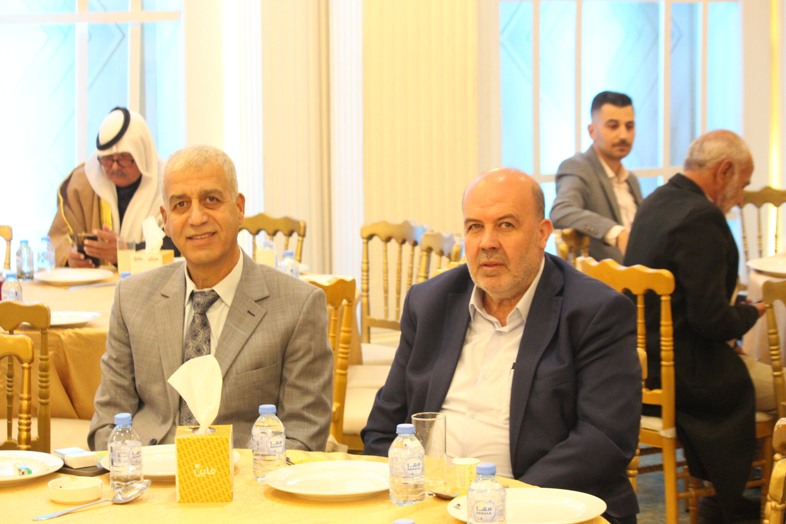 الكابتن الطيار دريد اللواما يولم بمناسبة زفاف نجله