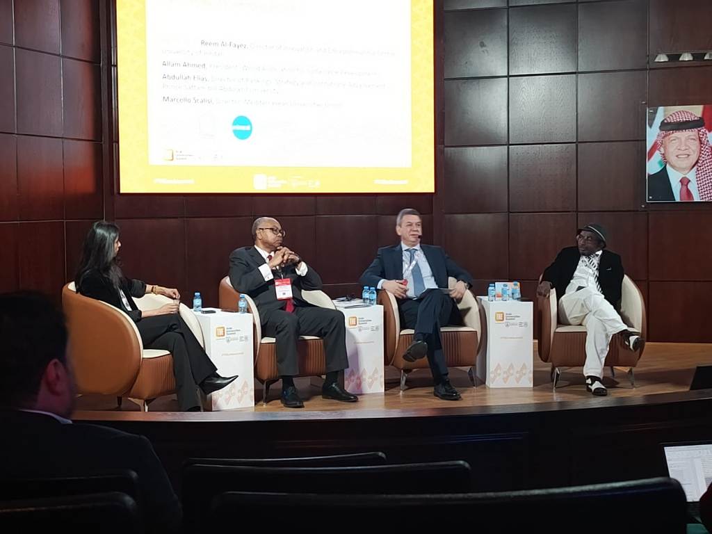 بالصور .. حفل افتتاح وفعاليات اليوم الأول لقمة " التايمز 2025" في عمان الاهلية