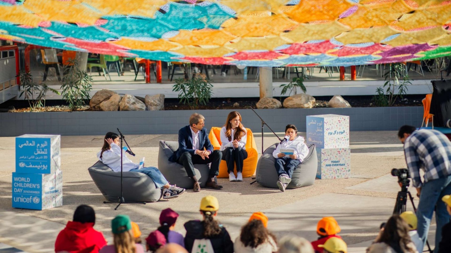 صورة حول : اليونيسف تحتفل باليوم العالمي للطفل في الأردن بأنشطة تفاعلية اليونيسف تحتفل باليوم العالمي للطفل في الأردن بأنشطة تفاعلية