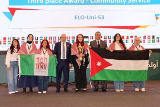 جامعة البترا تحصد المركز الثالث وجائزة أفضل فكرة في خدمة المجتمع بأولمبياد اللغة الإنجليزية