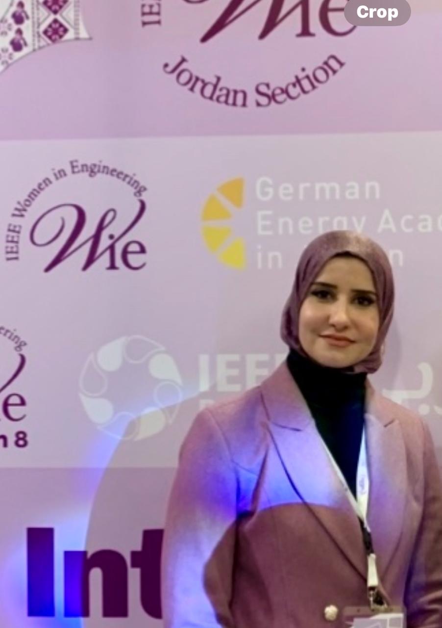المهندسة لانا العضايلة تشارك في القمه الدولية للمرأه في الهندسه 2025 (IEEE WIE ILS)