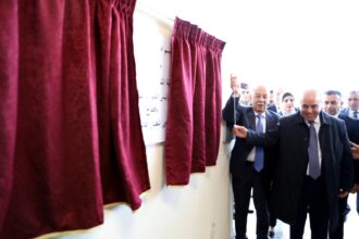 العيسوي يفتتح مدرستي حي المطار الثانوية المختلطة واليادودة الثانوية للبنين النموذجيتين