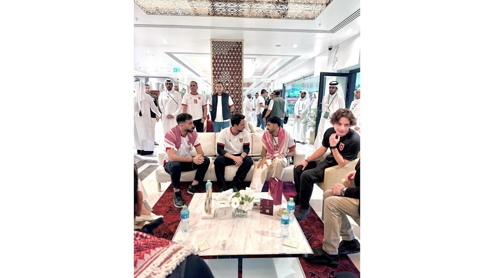 صورة حول : النعيمات يصف لقاءه مع سمو الأميرين بالـ«فخر الكبير» النعيمات يصف لقاءه مع سمو الأميرين بالـ«فخر الكبير»