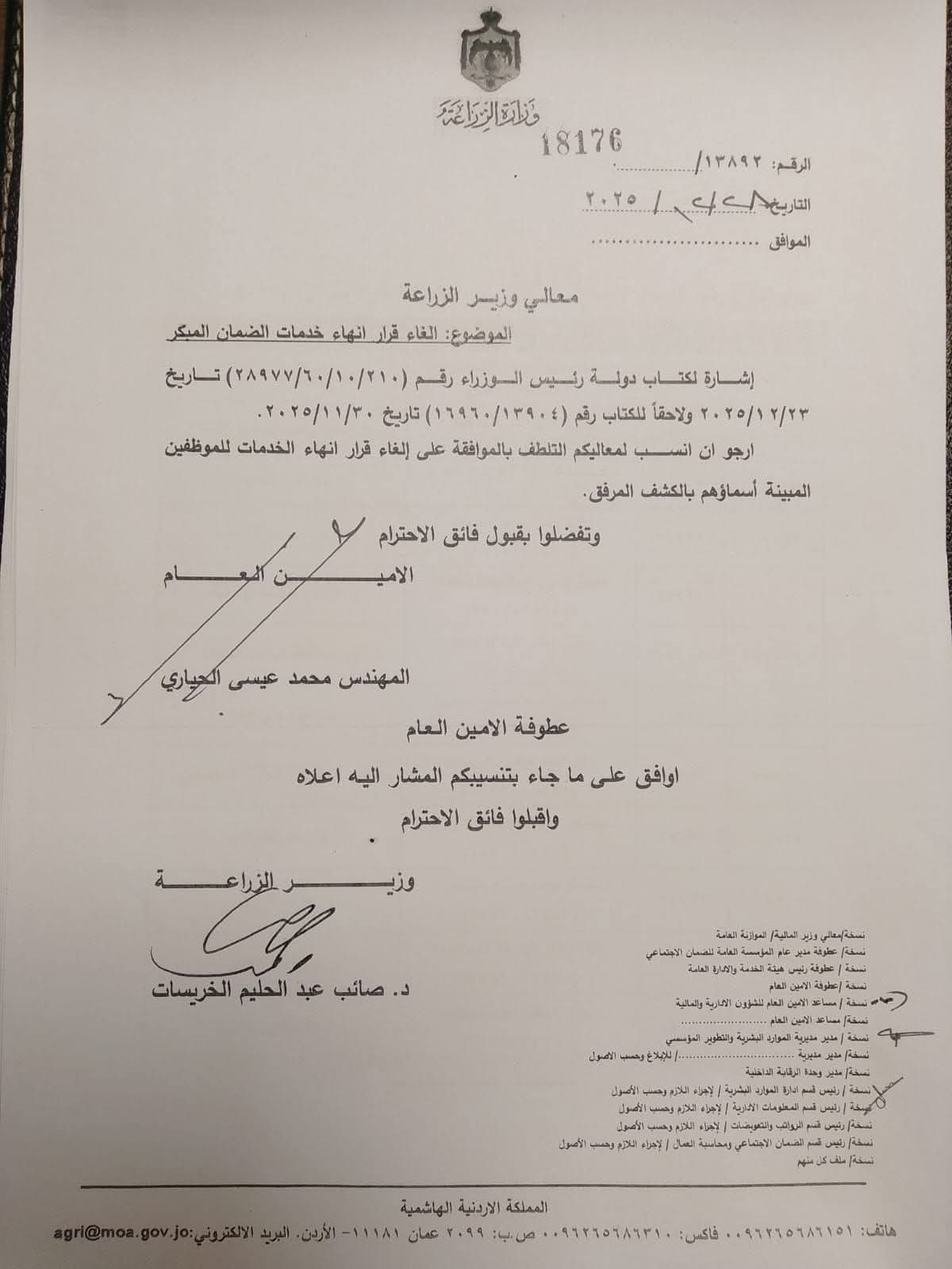 الصبيحي يكتب: تحية للخريسات والحياري هل يفعلها أمين عمان