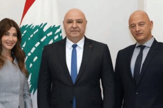 نانسي عجرم تشارك جمهورها لقاءها بالرئيس اللبناني