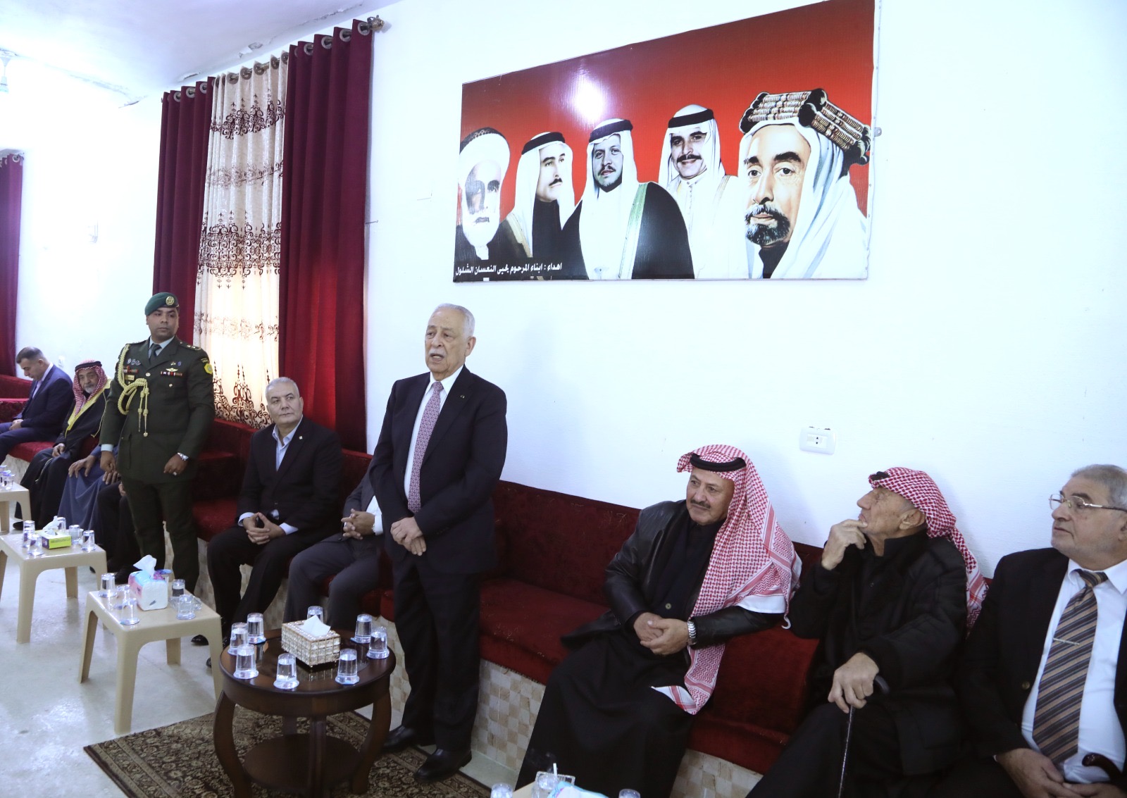 *مندوبا عن الملك وولي العهد.. العيسوي يعزي الشلول والصبيحات والغزالي والعثمان*