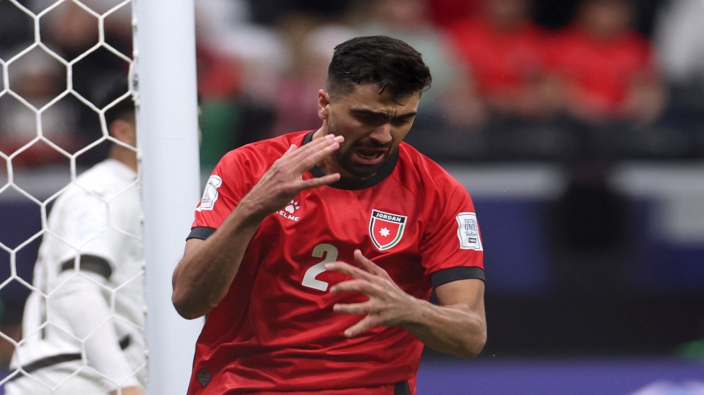 الأردن يتقدم على مصر 2-0 في الشوط الأول لكأس العرب