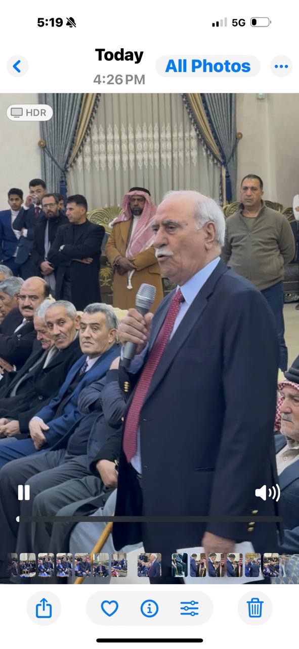 الخرابشة والعوايشة نسايب، الخرابشة طلب و البطاينة أعطى.. صور