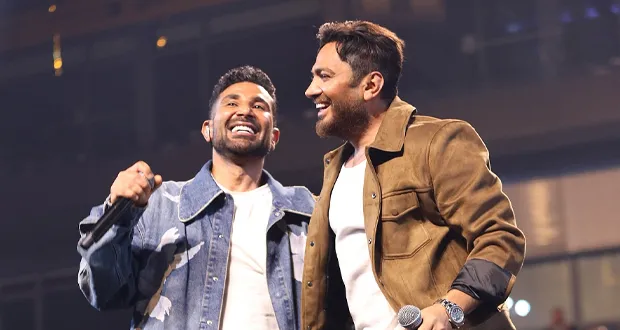 صورة حول : أحمد سعد يفاجئ الجمهور ويكشف وضع تامر حسني أحمد سعد يفاجئ الجمهور ويكشف وضع تامر حسني