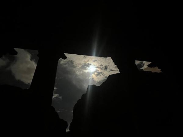 ظاهرة فلكية نادرة تُرصَد في مدينة البترا