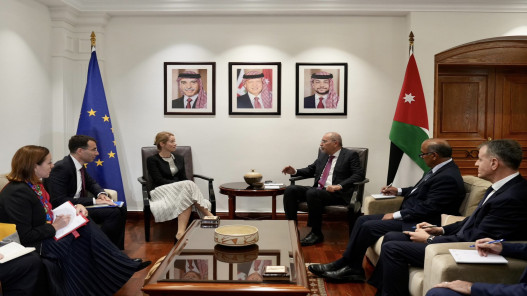 صورة حول : الصفدي يجري مباحثات موسعة مع نائب رئيسة المفوضية الأوروبية الصفدي يجري مباحثات موسعة مع نائب رئيسة المفوضية الأوروبية