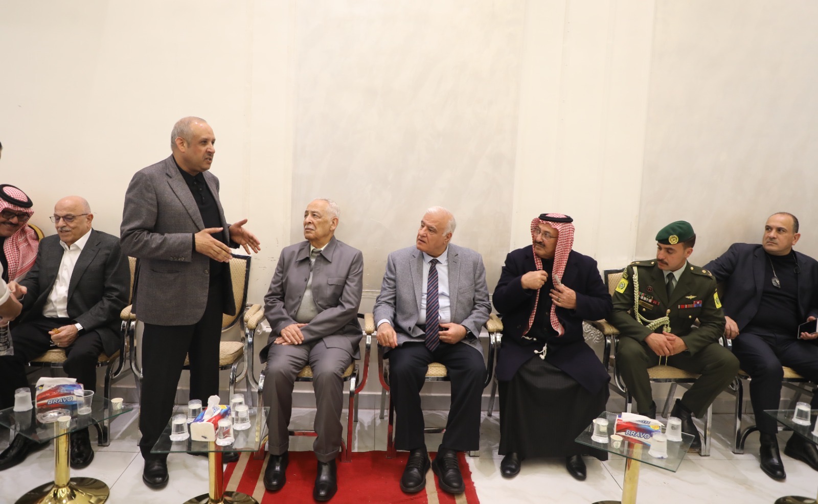 *مندوبا عن الملك وولي العهد.. العيسوي يعزي العجارمة والعمايرة والرحامنة والنجار وأبو حسان*