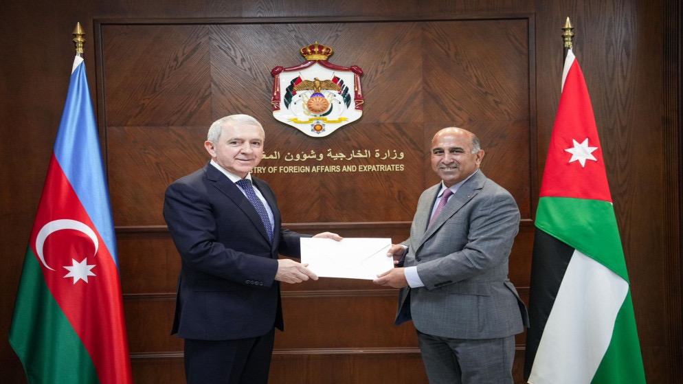 أذربيجان تعين سفيرًا معتمدًا لدى الأردن