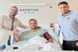 أدهم القريشي يخضع لعملية جراحية في الرباط الصليبي