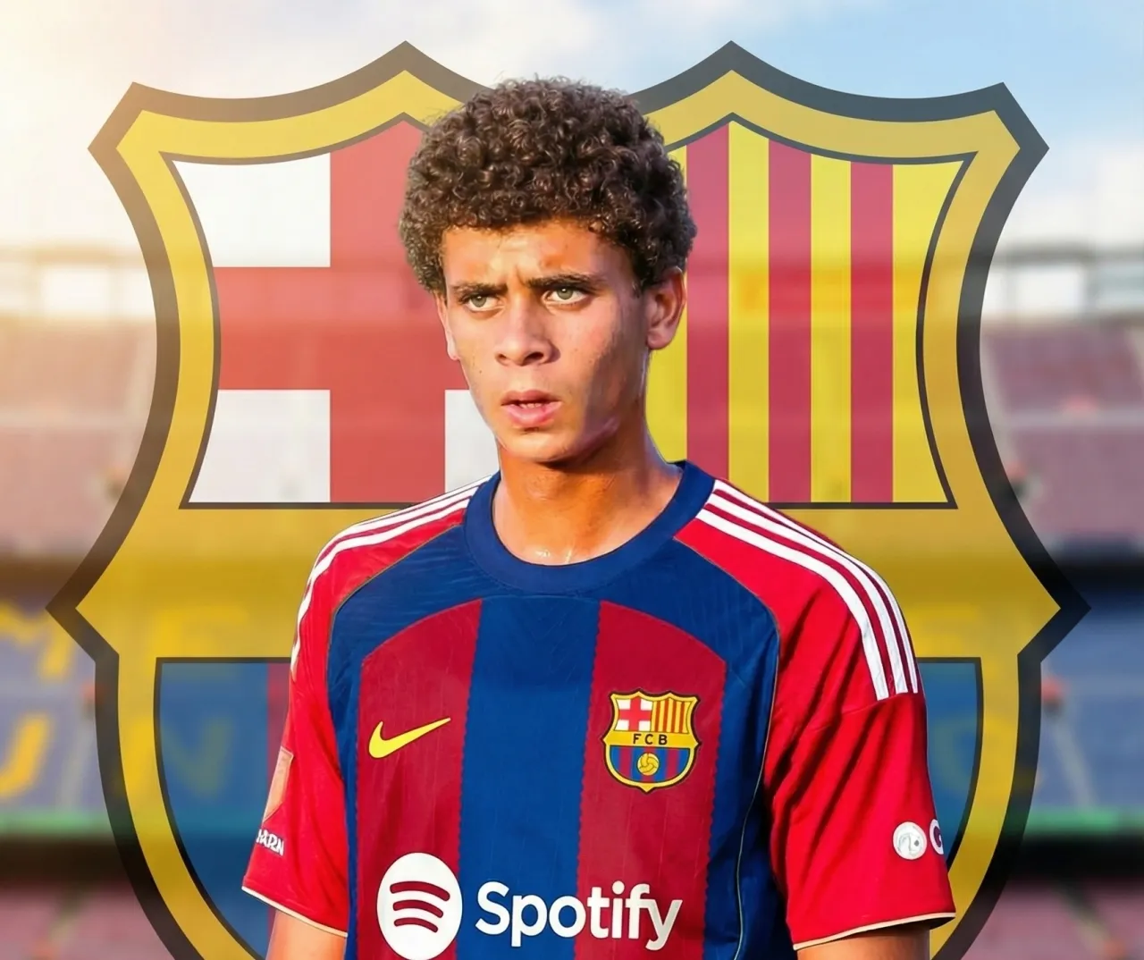 لاعب الأهلي المصري يقترب من برشلونة