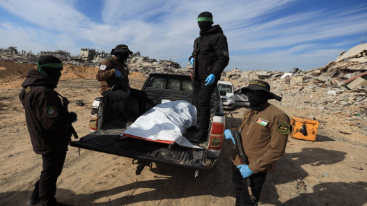 إسرائيل تؤكد هوية جثة مستلمة من حماس