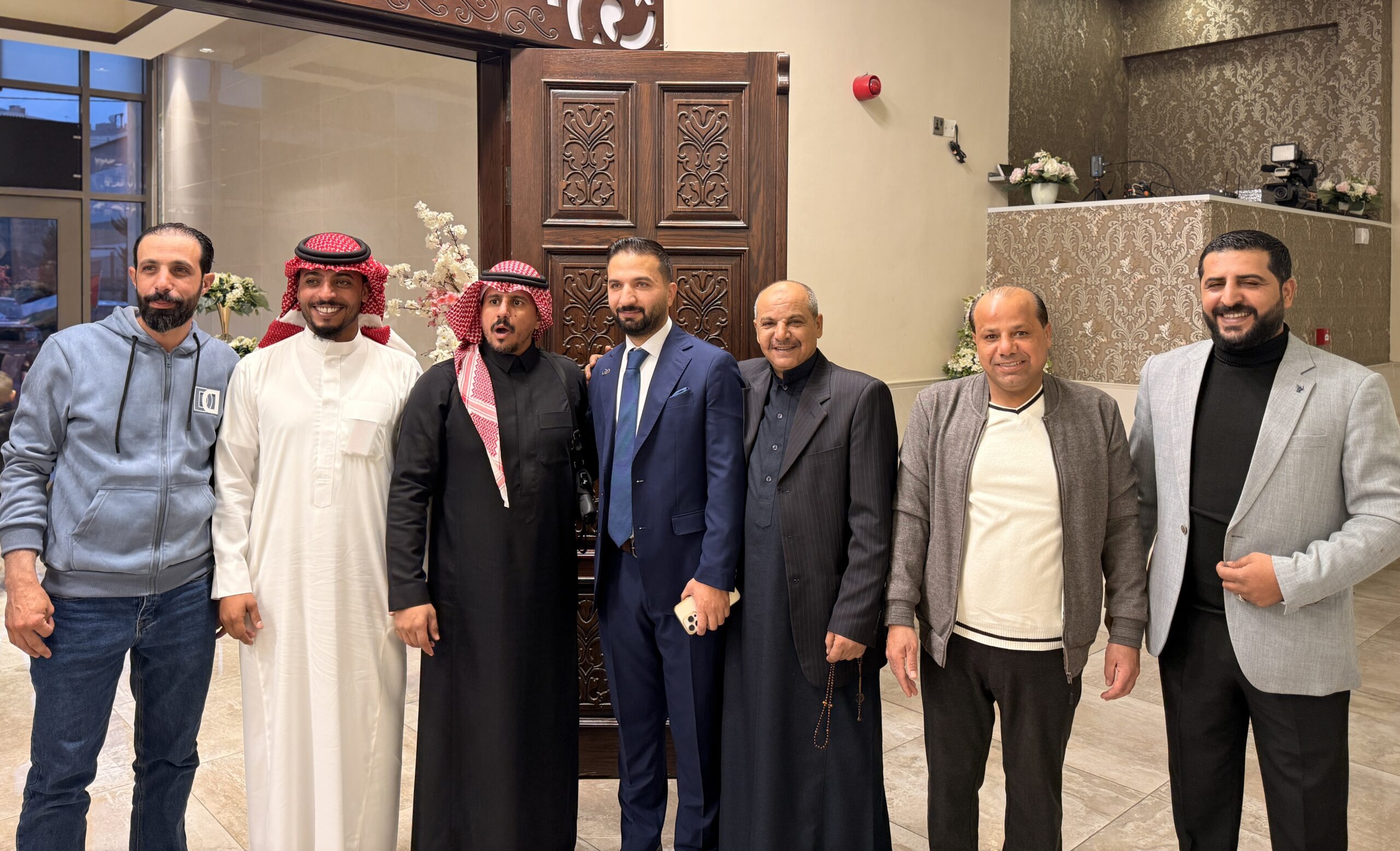 المهندس وليد زيدان الف مبارك عقد القران