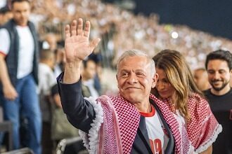 الملك يعبر عن فخره بمشاركة الأردن في قرعة كأس العالم 2026