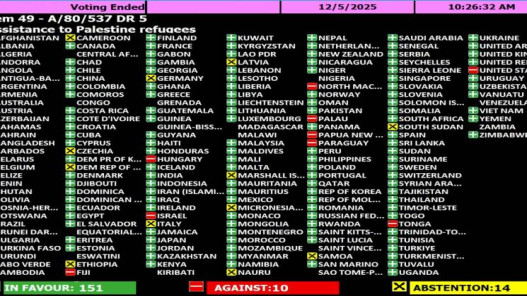 الأمم المتحدة تعتمد 5 قرارات لصالح فلسطين بأغلبية ساحقة