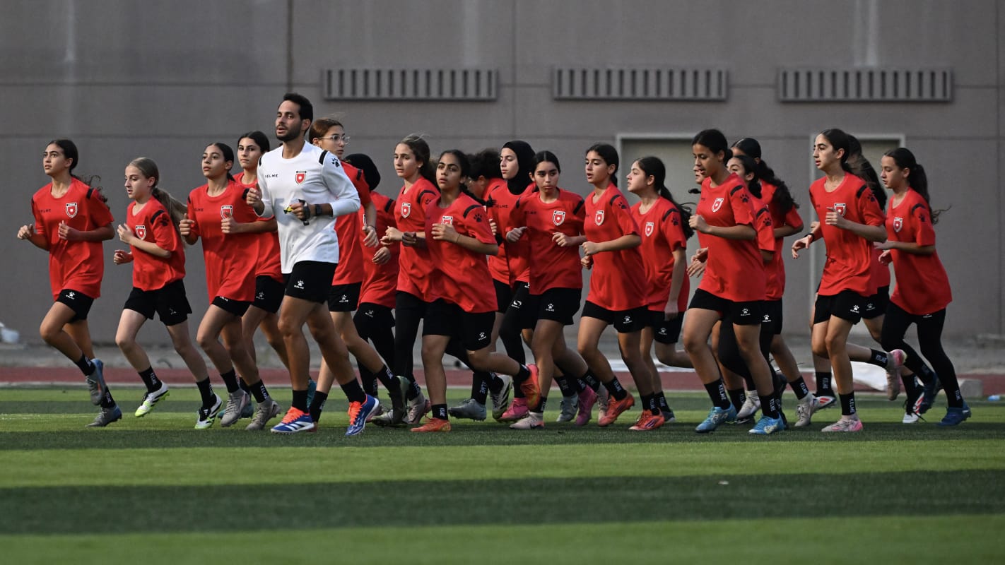 واعدات الأردن يختتمن التحضيرات لمواجهة البحرين في افتتاح غرب آسيا