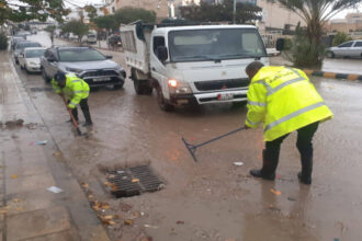 الحكومة تتعامل مع 90 شكوى خلال المنخفض الجوي