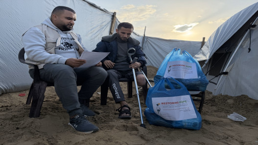 صورة حول : برنامج متكامل لتعزيز الصحة الغذائية لمبتوري الأطراف في غزة برنامج متكامل لتعزيز الصحة الغذائية لمبتوري الأطراف في غزة