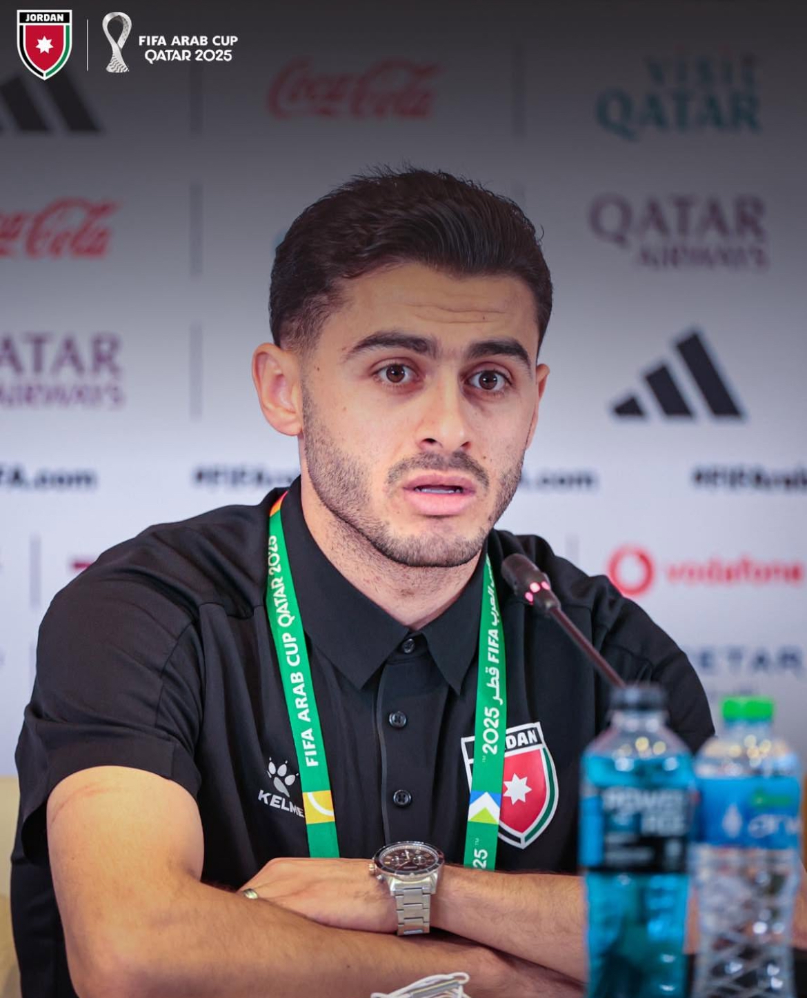 صورة حول : سلامي وأبو زريق يؤكدان جاهزية النشامى للكويت سلامي وأبو زريق يؤكدان جاهزية النشامى للكويت