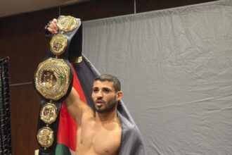 نورس ابزاخ يتوج بلقب دوري المقاتلين المحترفين