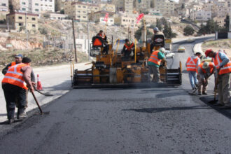 أمانة عمّان تعبّد 2.8 مليون متر مربع خلال 4 أشهر