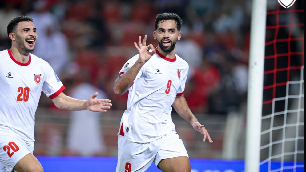 صورة حول : عاجل| علوان يمنح النشامى التقدم من علامة الجزاء أمام العراق عاجل| علوان يمنح النشامى التقدم من علامة الجزاء أمام العراق