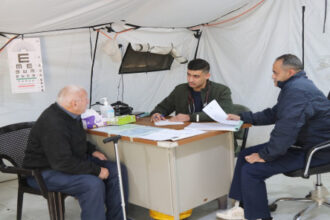 المستشفى الميداني الأردني في نابلس يبدأ تقديم خدماته الطبية للأهالي