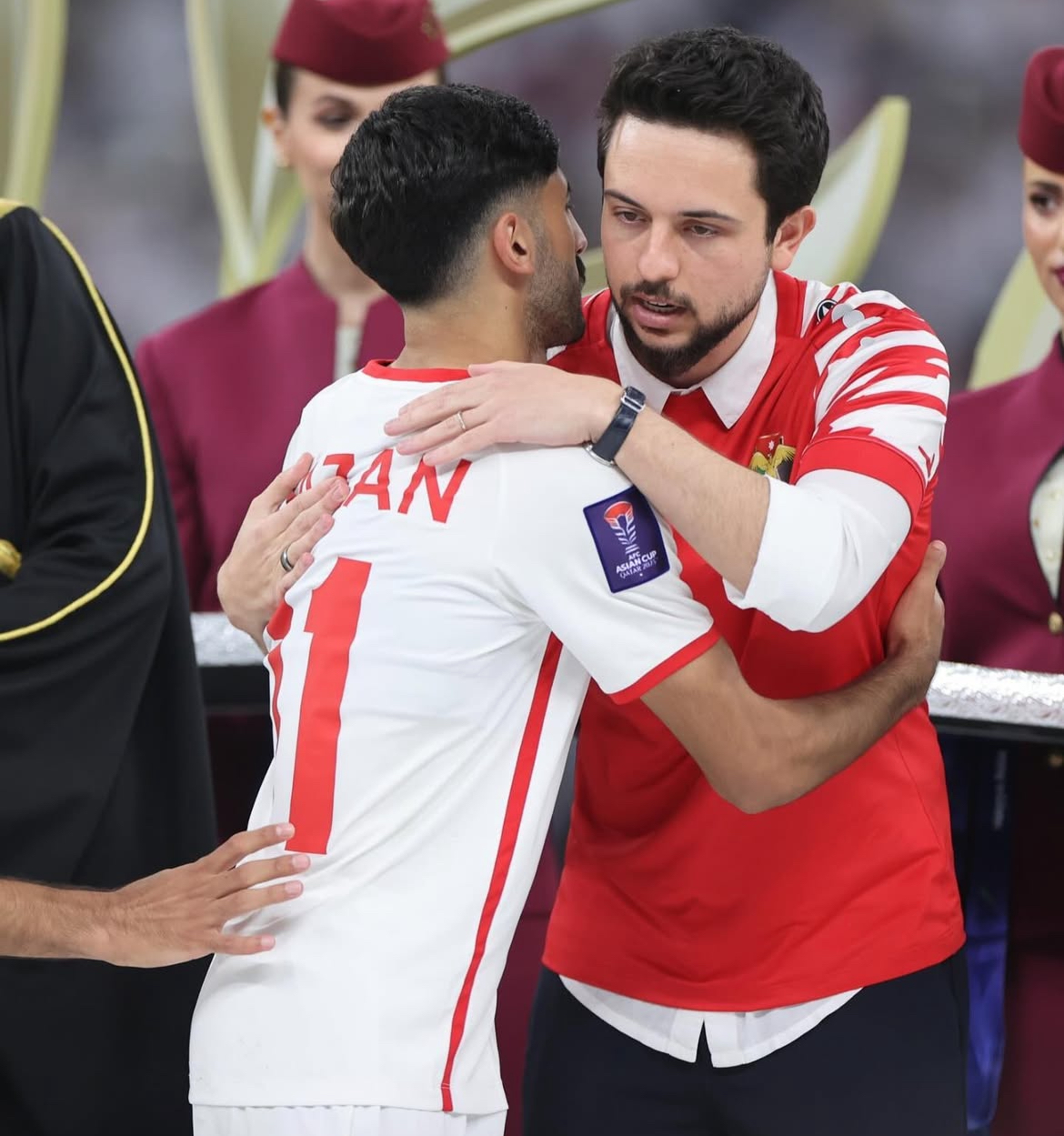 عاجل| ولي العهد يطمئن على صحة يزن النعيمات بعد إصابته في كأس العرب