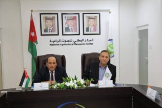 الخريسات يترأس اجتماع إدارة المركز الوطني للبحوث الزراعية