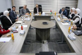 مدير بنك تنمية المدن والقرى يلتقي ممثل التعاون الدولي الألماني لتعزيز المشاريع المشتركة