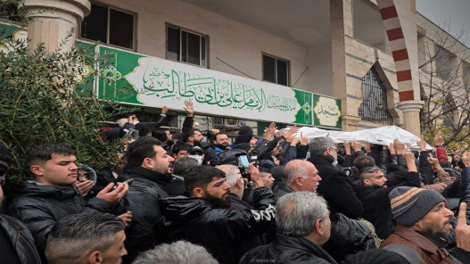 تشييع جثامين ضحايا التفجير الإرهابي بحمص