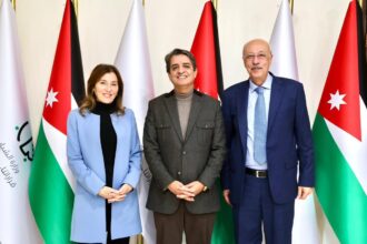 العدوان والحاج حسن يبحثان تعزيز التعاون لتوعية الشباب بحقوق الإنسان