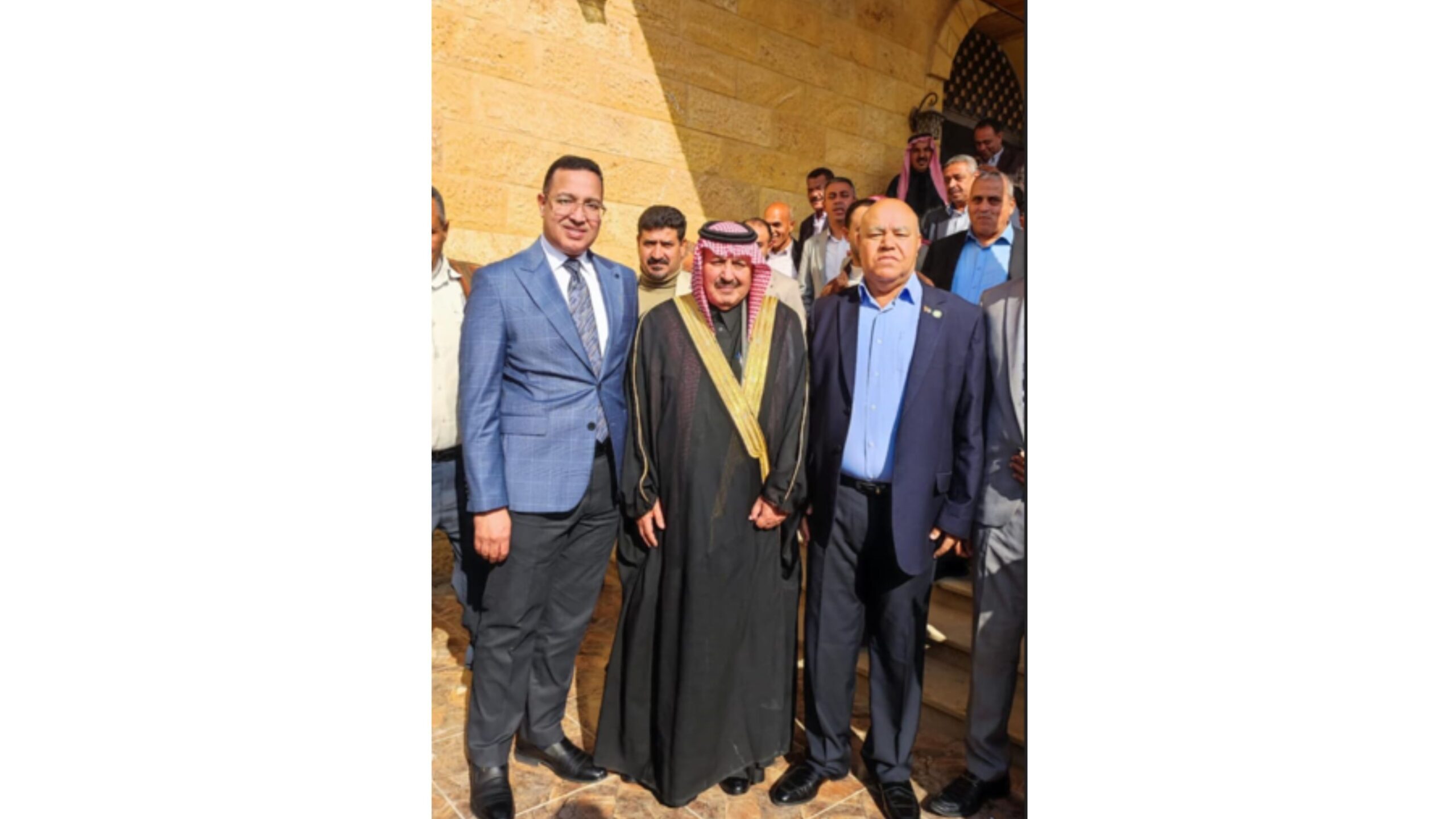 مستشار جلالة الملك يلتقي وجهاء وأهالي لواء دير علا