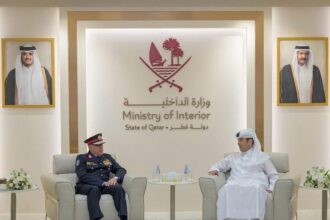 اللواء المعايطة يزور دولة قطر ويلتقي وكيل وزارة الداخلية