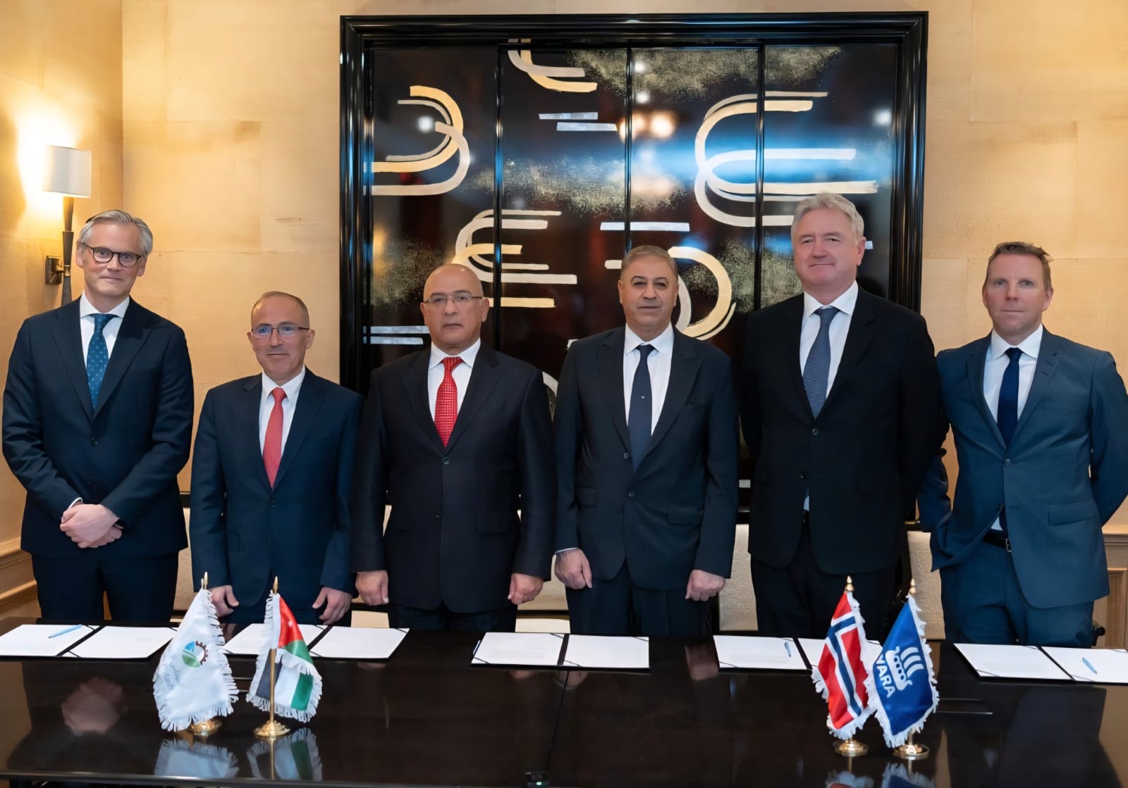 "البوتاس العربية" توقع اتفاقية استراتيجية طويلة الأمد مع "يارا" النرويجية لتوريد البوتاس للأسواق العالمية