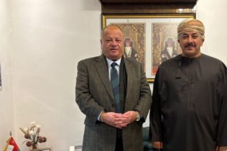سماوي يلتقي سفير سلطنة عُمان لدى المملكة الأردنية الهاشمية
