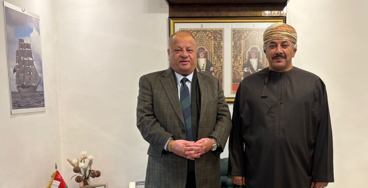 صورة حول : سماوي يلتقي سفير سلطنة عُمان لدى المملكة الأردنية الهاشمية سماوي يلتقي سفير سلطنة عُمان لدى المملكة الأردنية الهاشمية