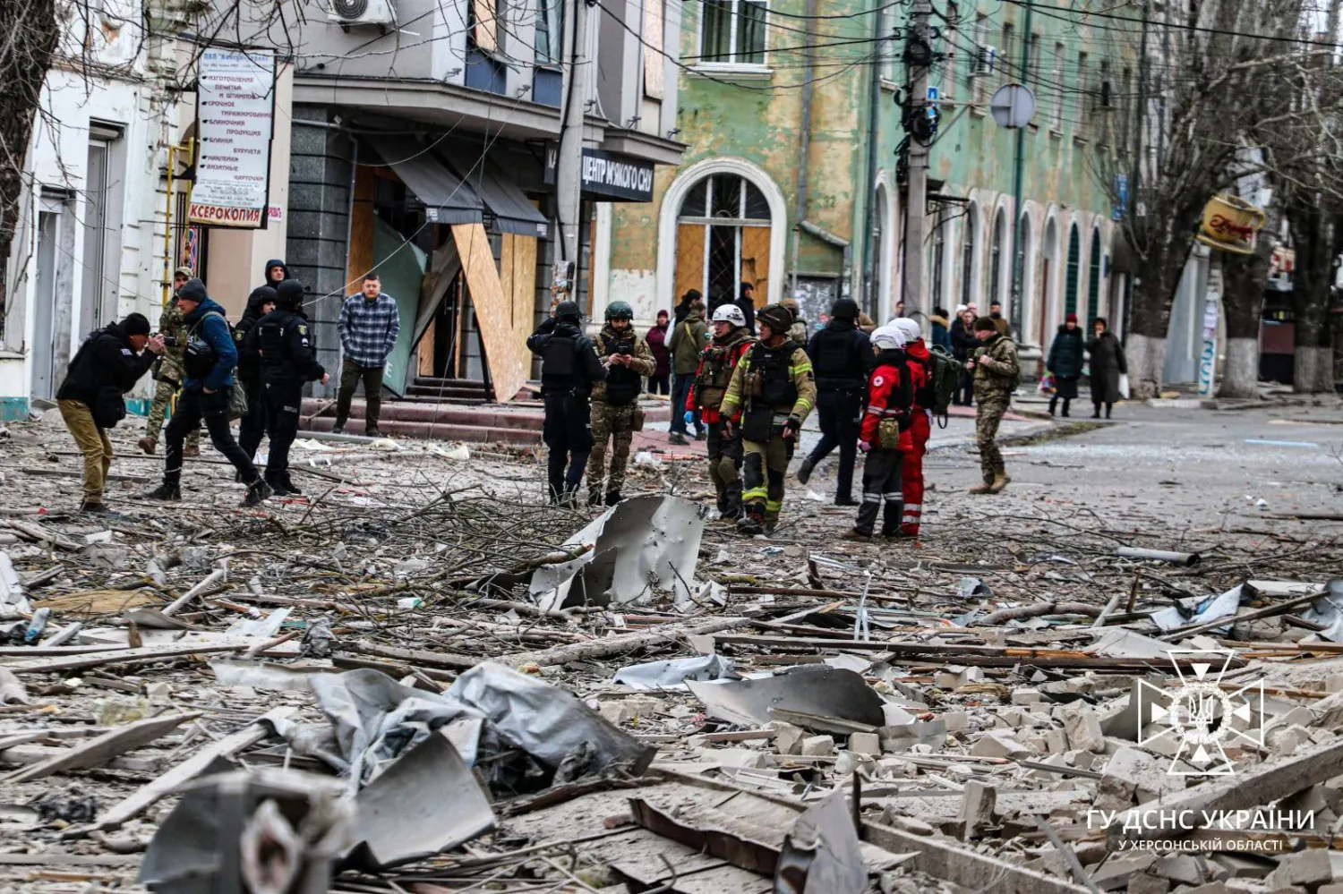 ارتفاع ضحايا الاعتداء الأوكراني على خيرسون إلى 27 قتيلاً
