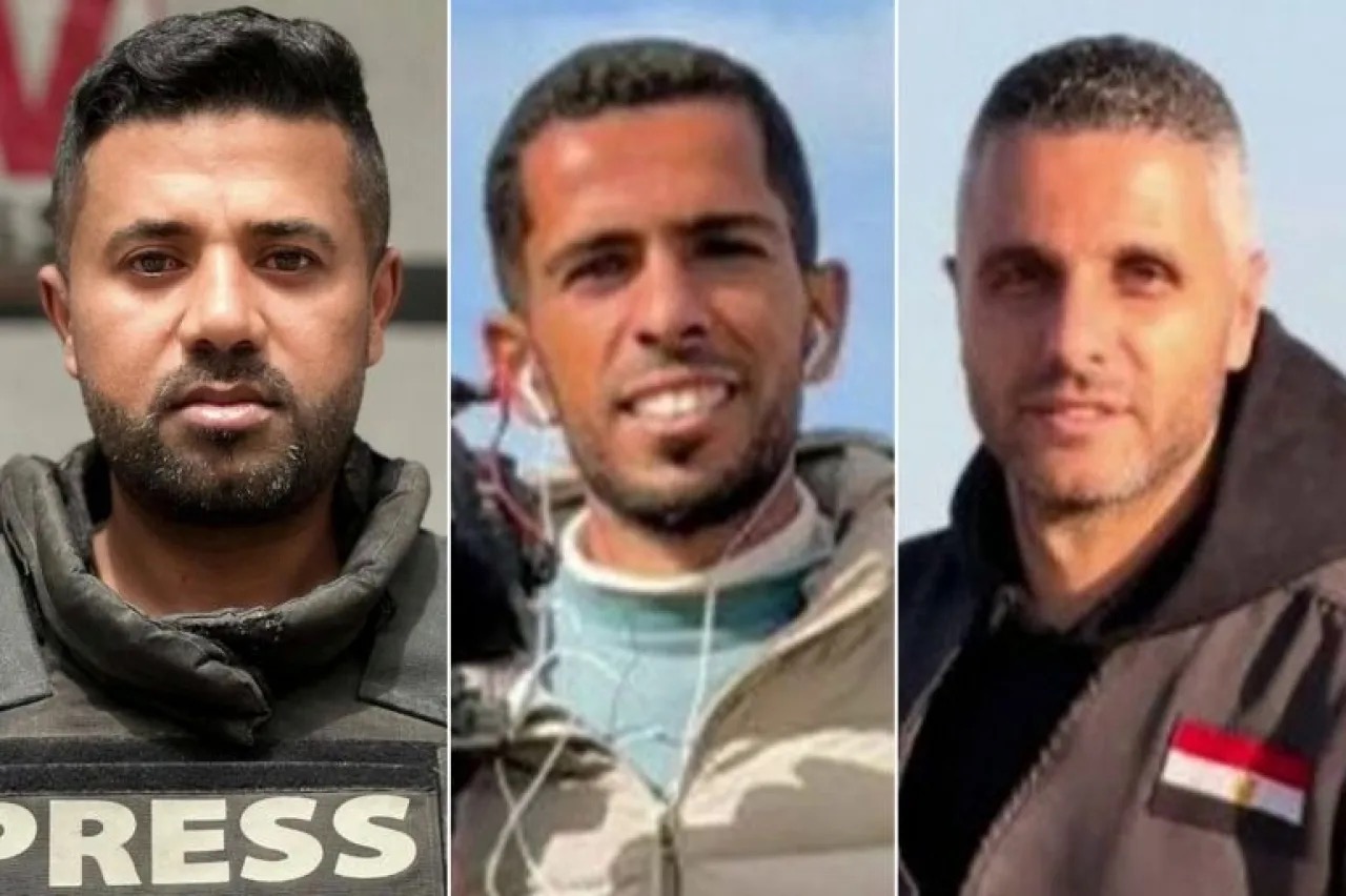 استشهاد 3 صحفيين بقصف صهيوني في غزة