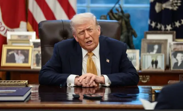 ترامب يوضح سبب دعمه رودريغيز لرئاسة فنزويلا