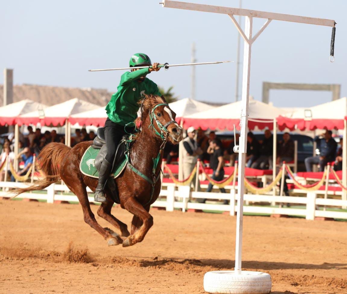 اختتام فعاليات البطولة التأهيلية لكأس العالم لالتقاط الأوتاد لعام 2026 .