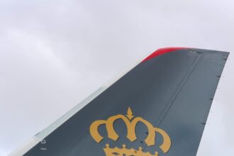الملكية الأردنية ثانيًا في دقة مواعيد الوصول في الشرق الأوسط وأفريقيا لعام 2025
