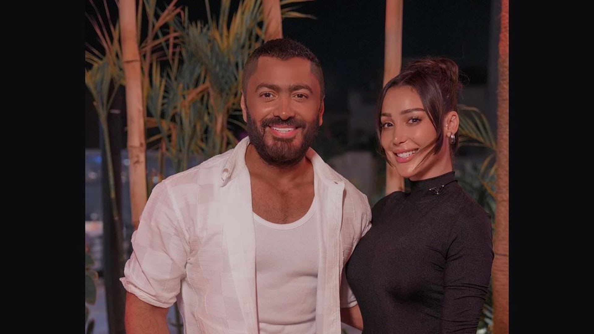 تامر حسني وبسمة بوسيل… هل عادت العلاقات بينهما رسمياً؟