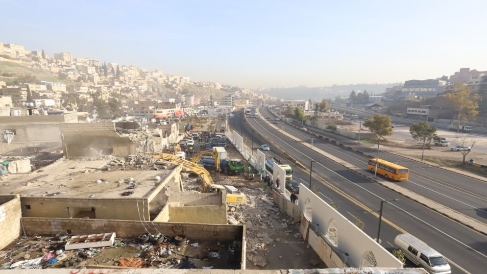 أمانة عمّان تباشر المرحلة الرابعة من تطوير شارع الجيش العلوي