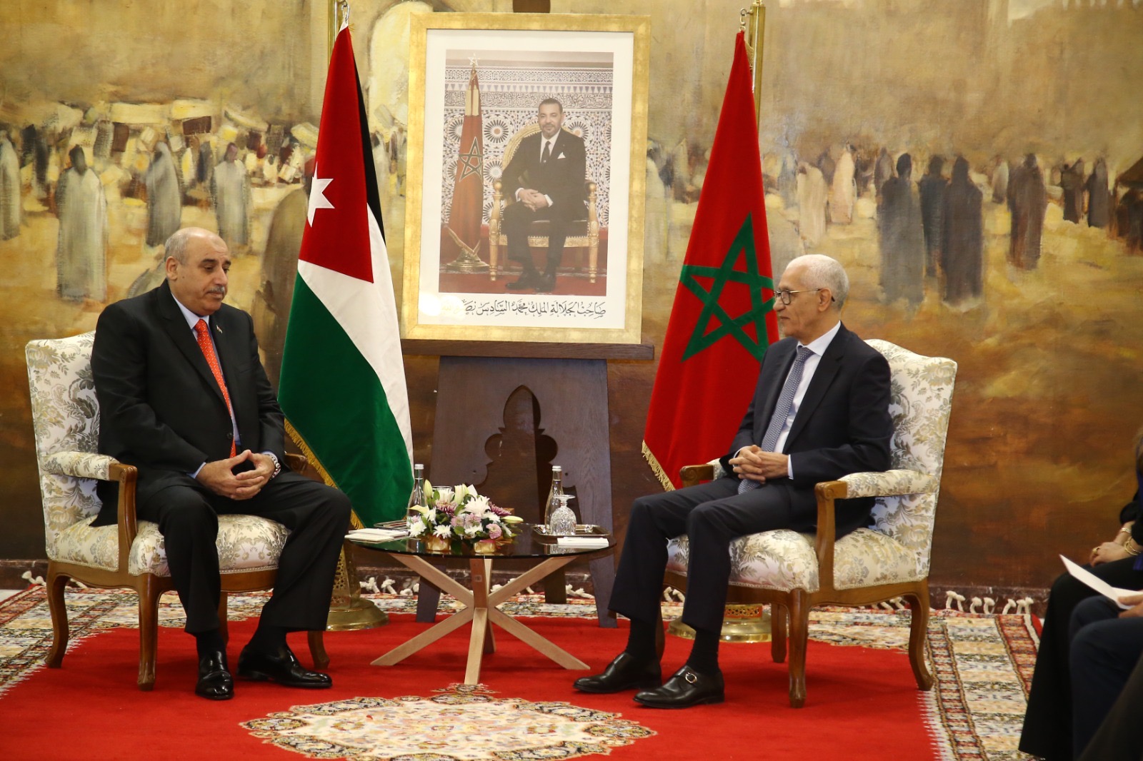 بالصور... وفد برلماني برئاسة القاضي يبدأ زيارته للمغرب