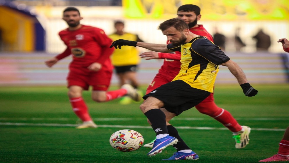 الحسين إربد يكتسح الجزيرة برباعية في دوري المحترفين